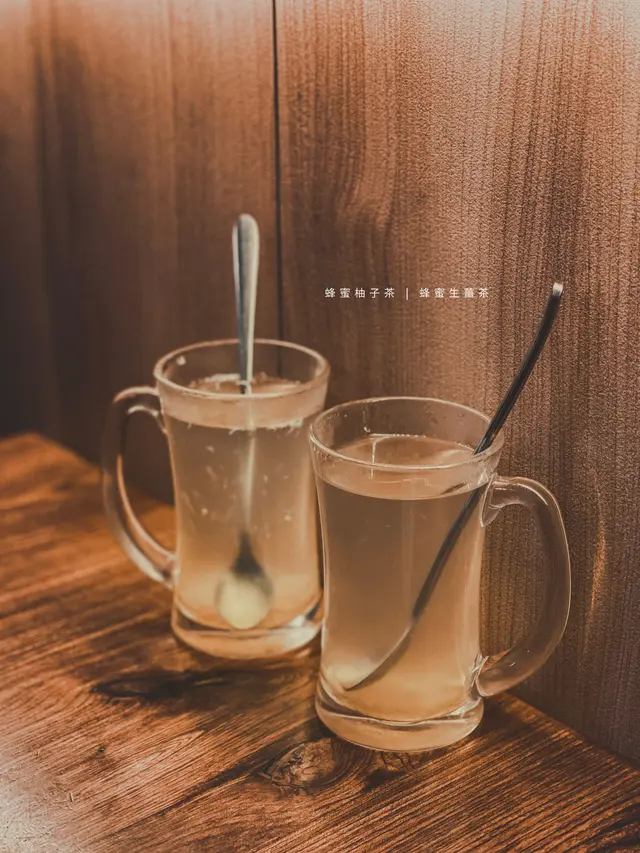 蜂蜜柚子茶;蜂蜜生薑茶
