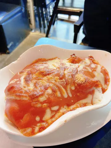鲜茄焗猪扒饭