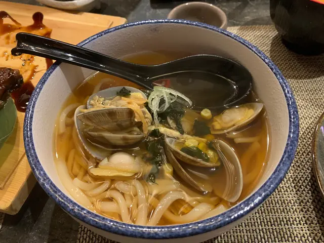 蜆肉烏冬