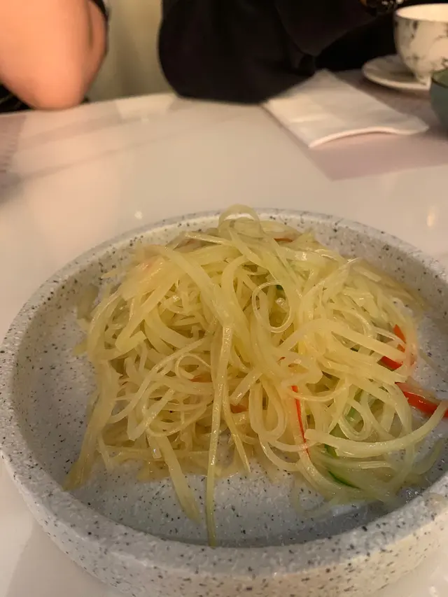 涼拌薯絲