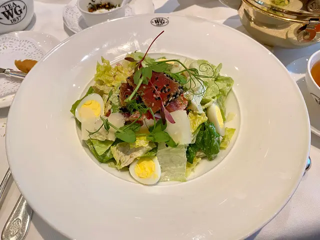 煙燻吞拿魚羅馬沙律