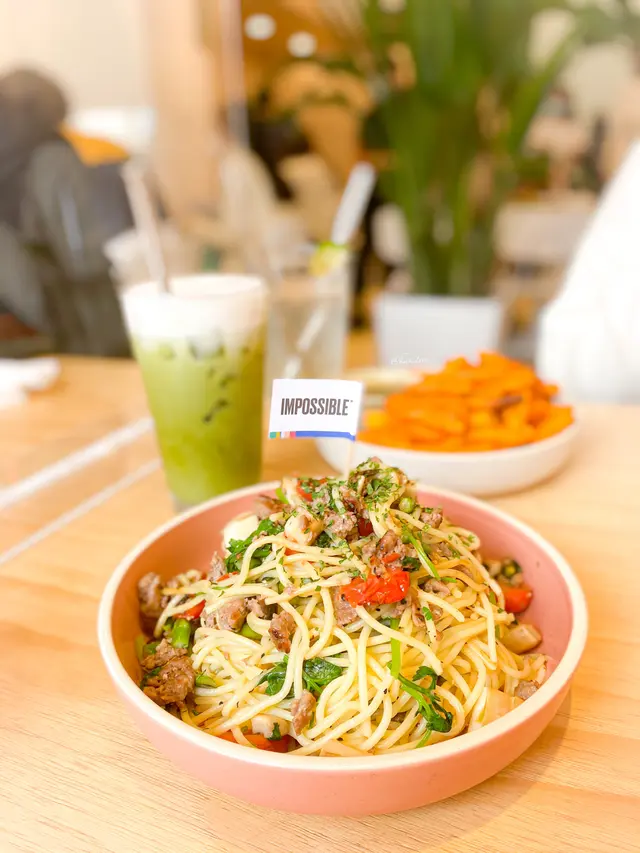 泰式香辣不可能肉碎意粉