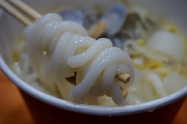 清酒海蜆湯烏冬
