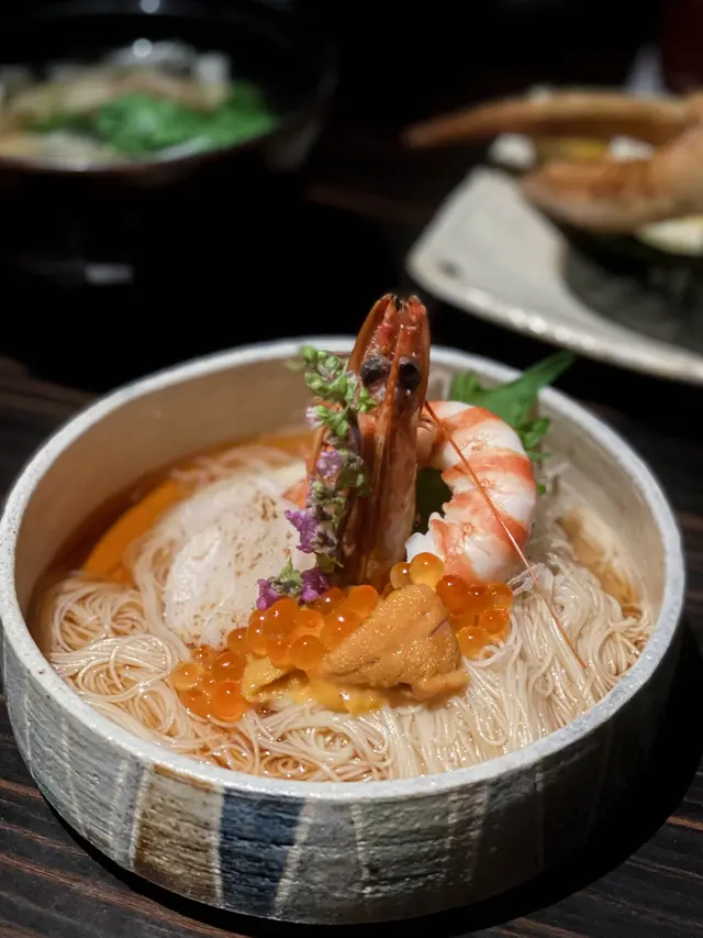 YUKIYAGI幼冷素麵配新鮮海鮮