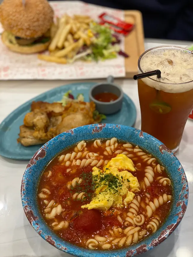 鴛鴦雞扒蕃茄濃湯粉