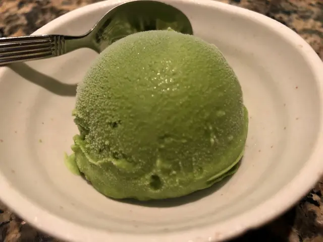 綠茶味香濃、雪糕幼滑