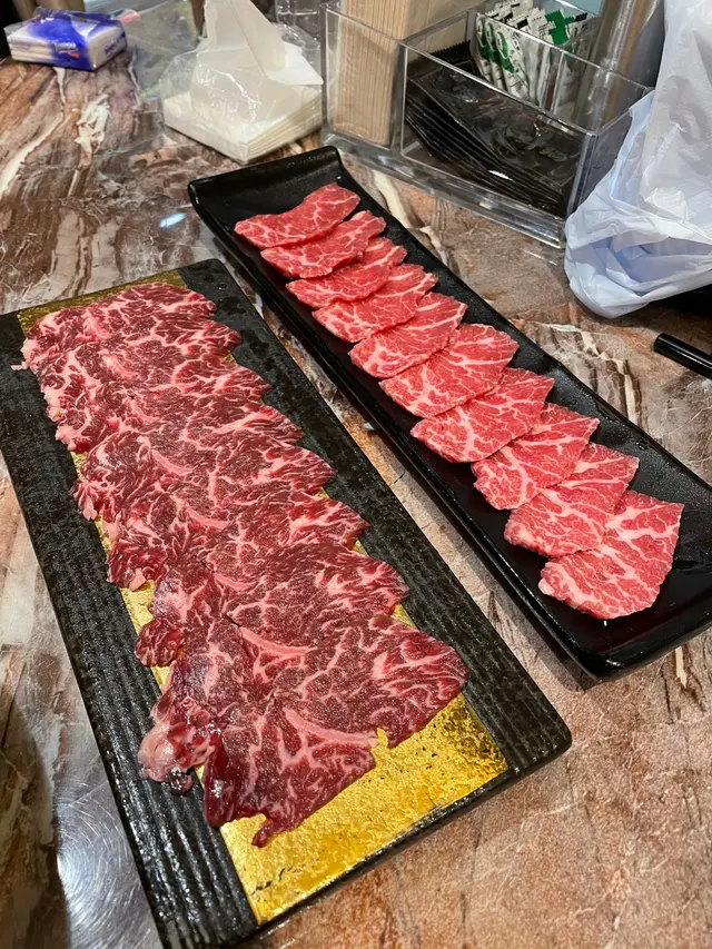 美國安格斯牛小排和手切封門柳