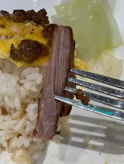 廚師推介肉燥蛋豬後腿飯