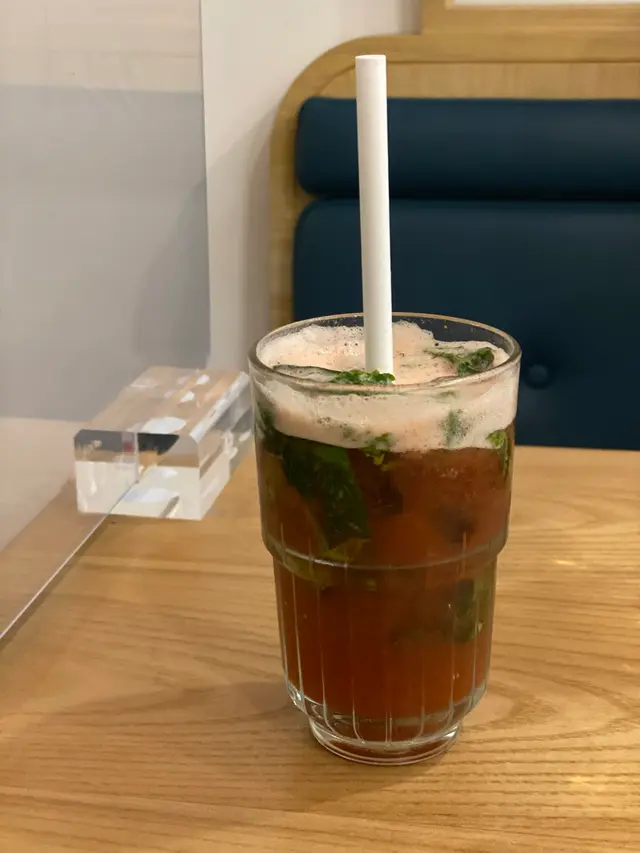 Strawberry Basil Iced Tea