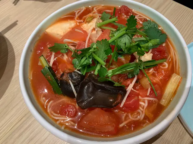 蕃茄牛骨湯淮山麵