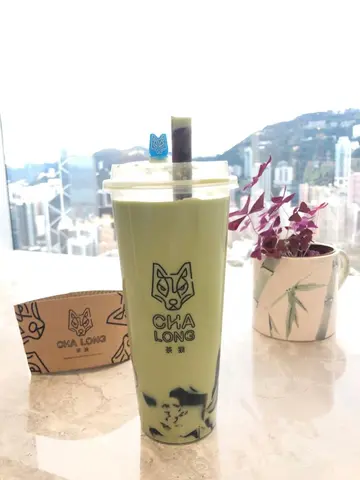 Green Tea with Jello