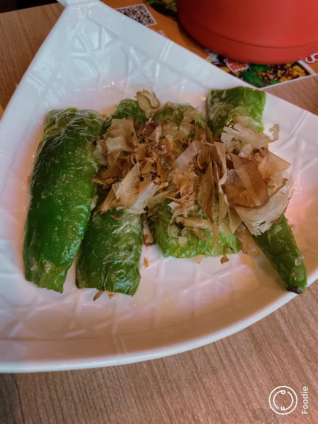 蝦餃煎釀虎皮椒