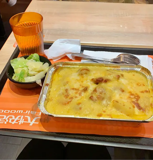 三重芝士焗葡汁雞皇飯