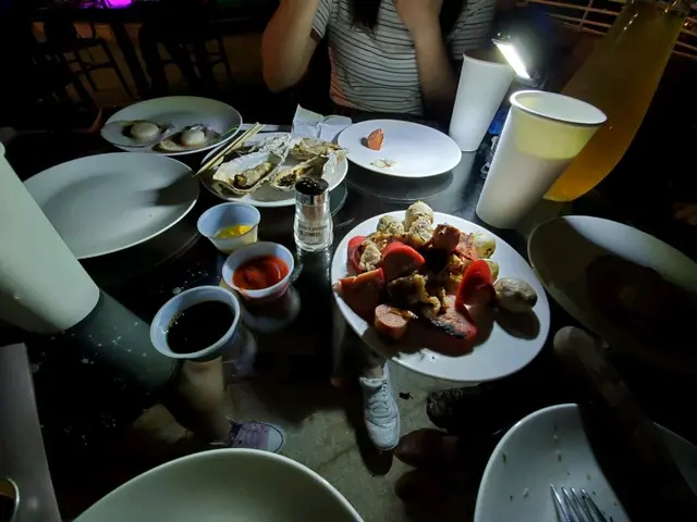 摸黑食野都係第一次