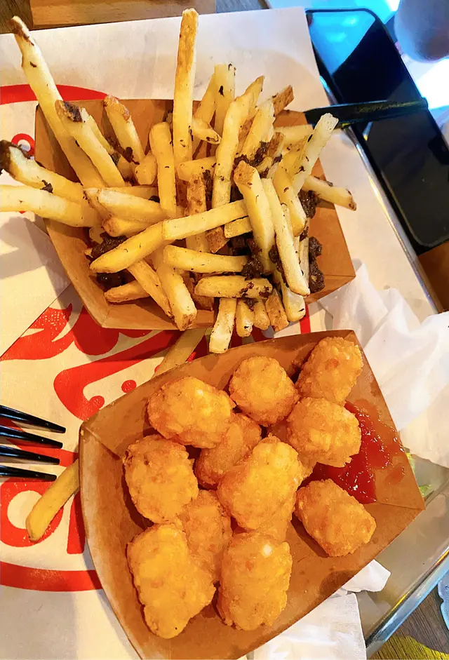 Tater  Tots  and  Truffle  Fries
