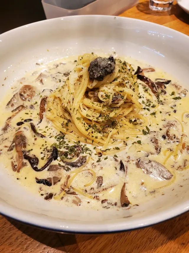 黑松露忌廉意粉