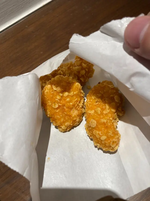 香脆粟米片雞塊