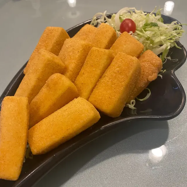 脆皮滑豆腐