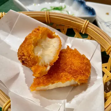 北海道牛乳紅松葉蟹薯餅