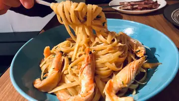 龙虾汁大虾意粉