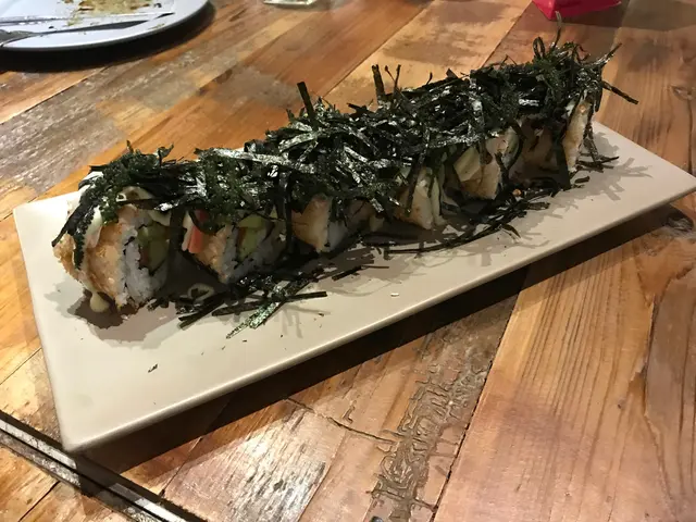 Vegan  Tuna  Sushi  Roll