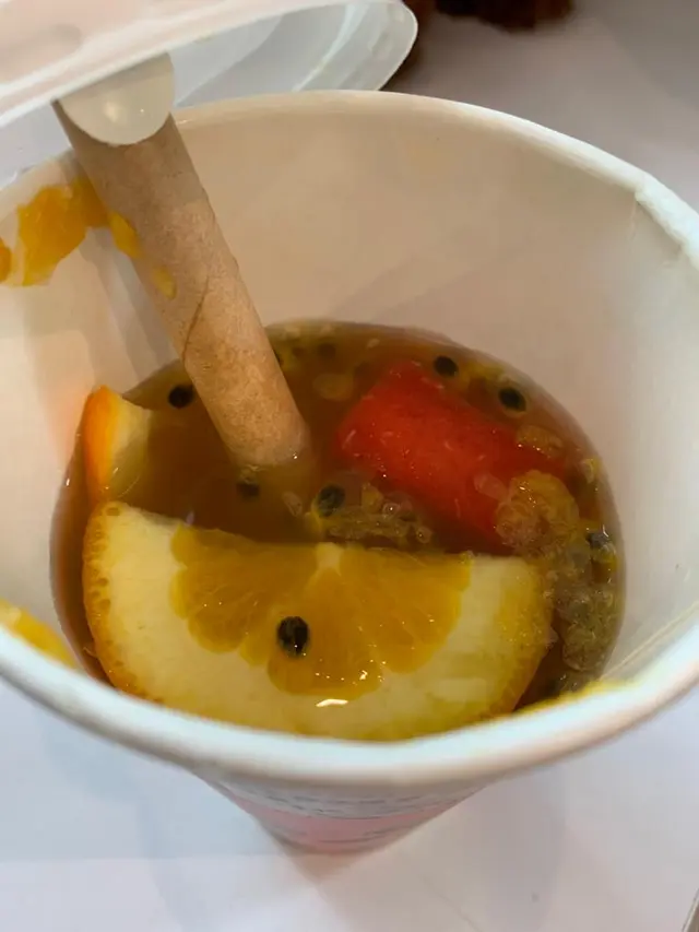 四季水果茶入面係咁樣～