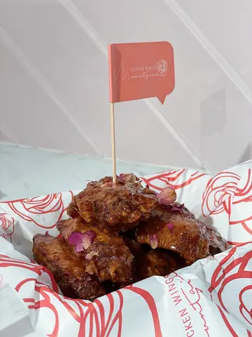 文青风玫瑰鸡翼