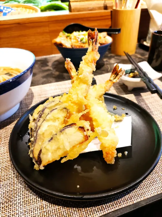 天婦羅稻庭烏冬