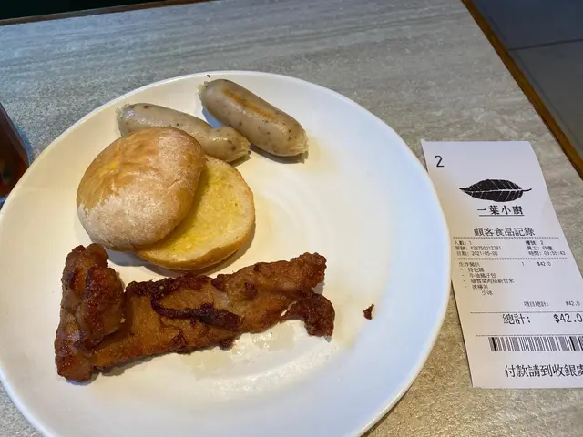 一塊豬扒分開一細份，都幾慳家，乘為42塊