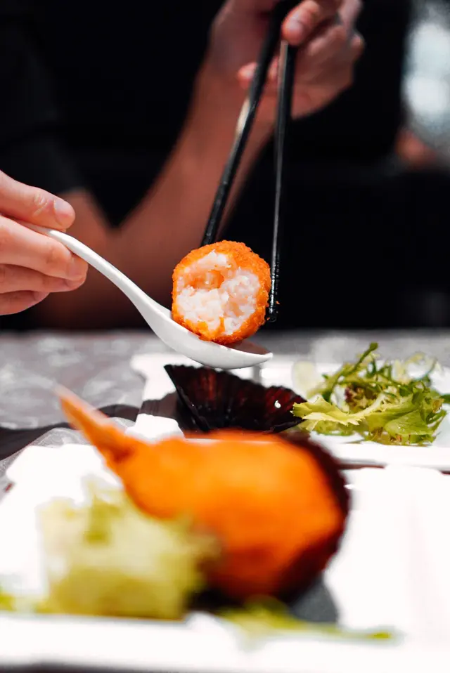 百花炸釀松葉蟹鉗