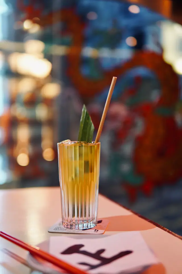 椰青龍井冷泡茶