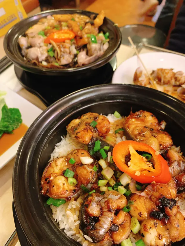 豉汁大鱔煲仔飯