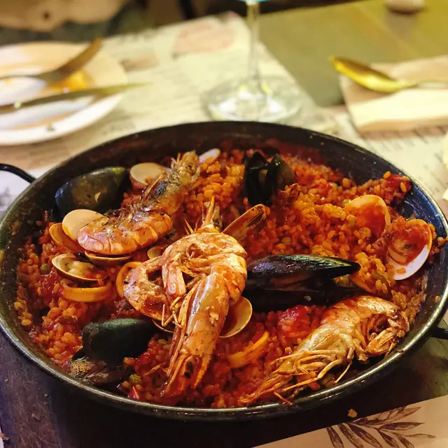 Seafood Paella