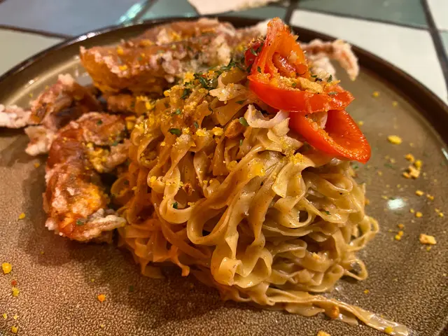 炒你魷魚薄片沙嗲香港製造蝦籽撈麵