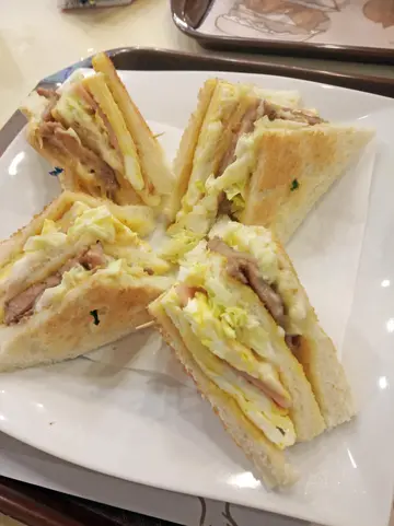 丰富材料公司三文治连饮品