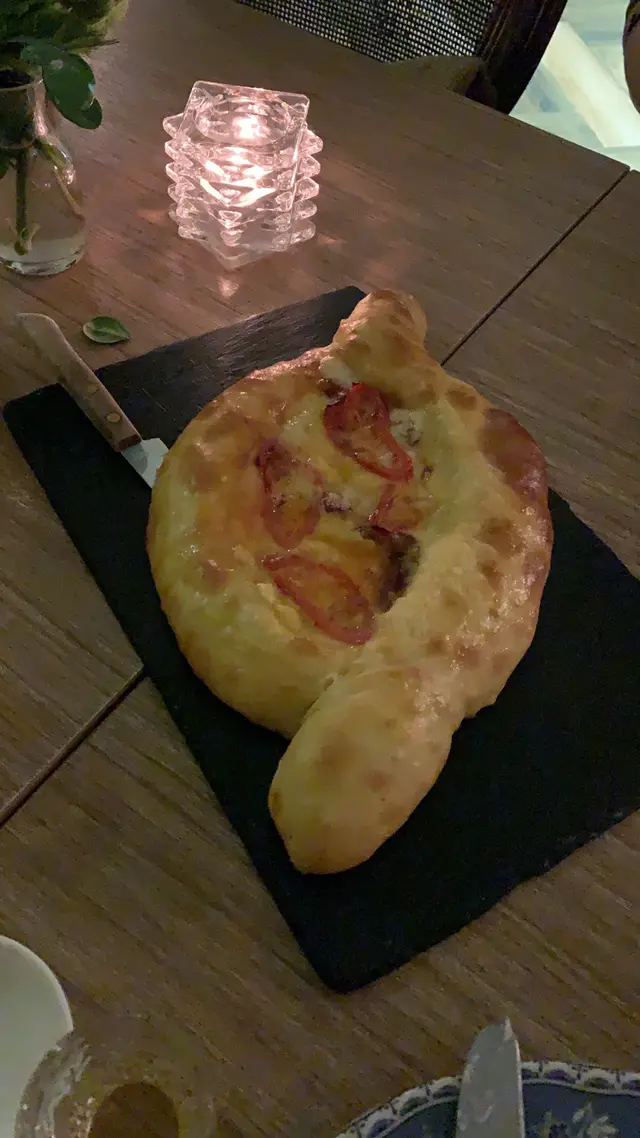 Spicy  Kielbasa  Khachapur