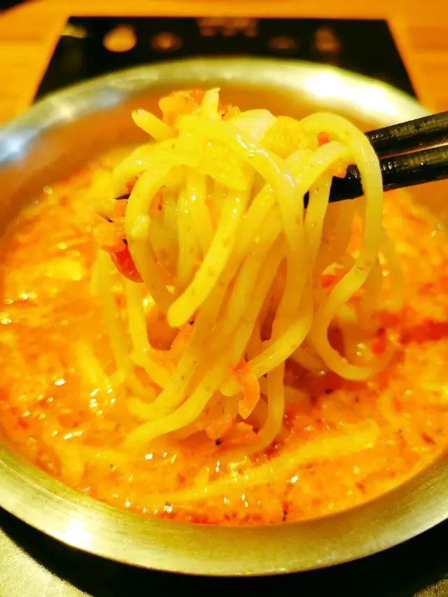 直接飲完半碗海老沾湯