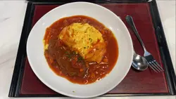 蕃茄漢堡蛋飯