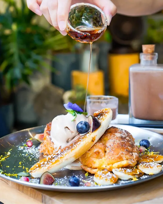 焦糖香蕉樹頭麵包