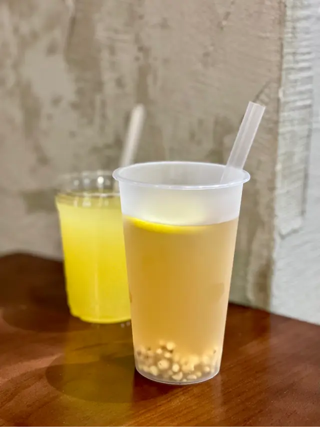 有泰式風味嘅淺淺香茅味