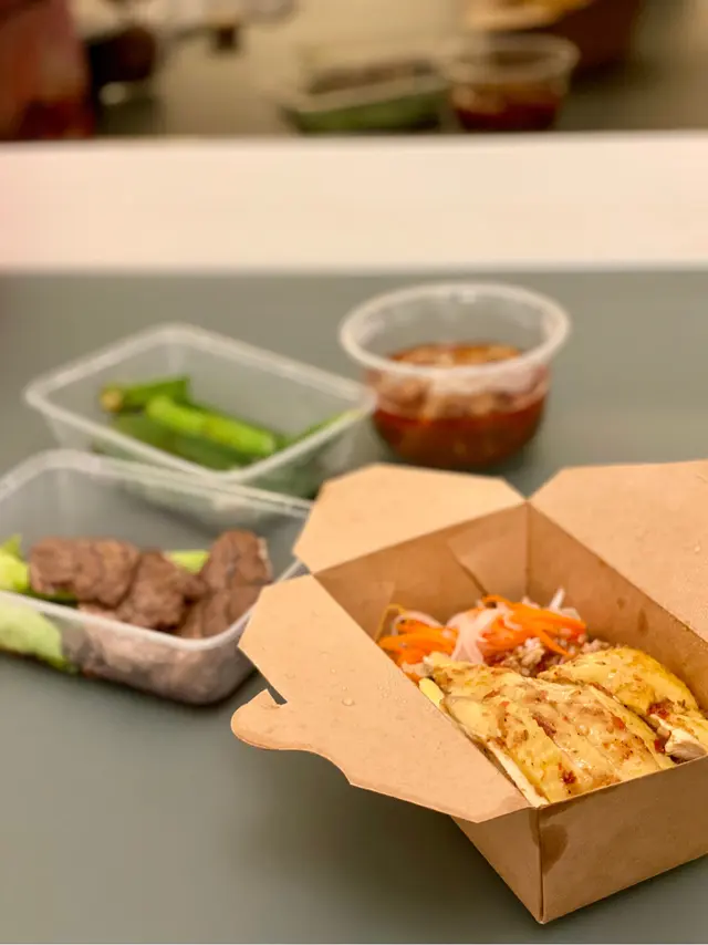 香辣口水雞飯