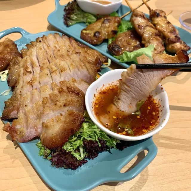 炭燒泰式豬頸肉