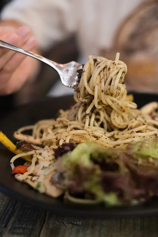 黑松露野菌意粉