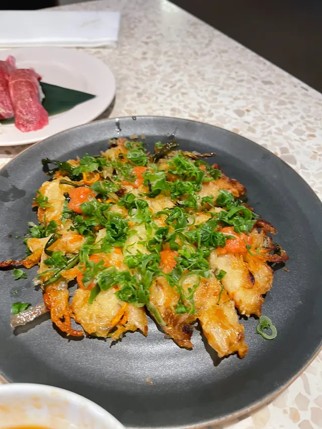 明太子海鮮煎餅