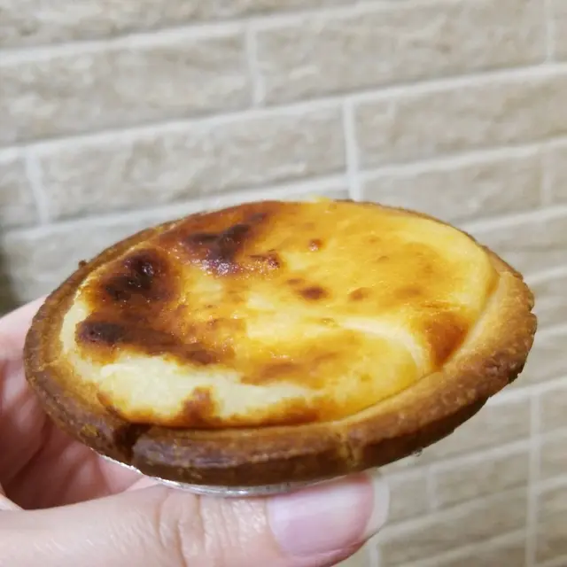 榴槤流心芝士撻