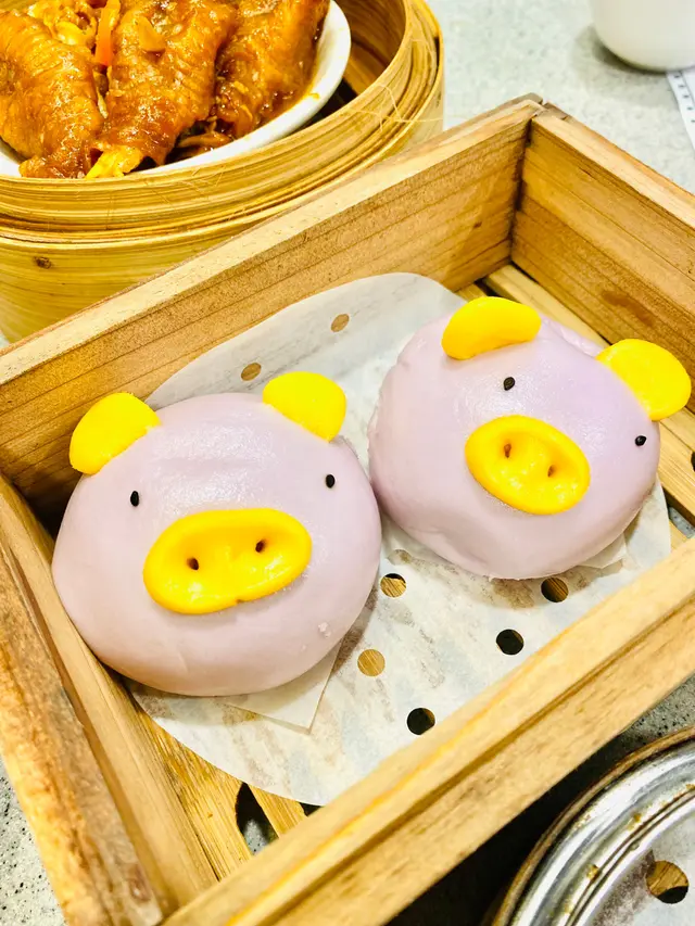 豬麥紫薯流沙包