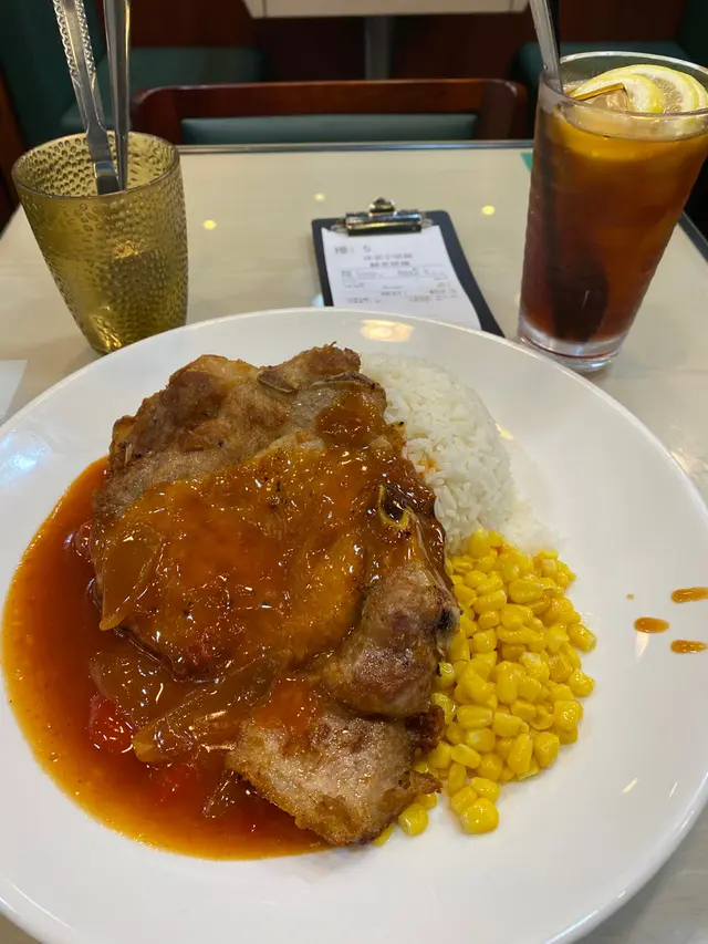 厚切豬扒飯
