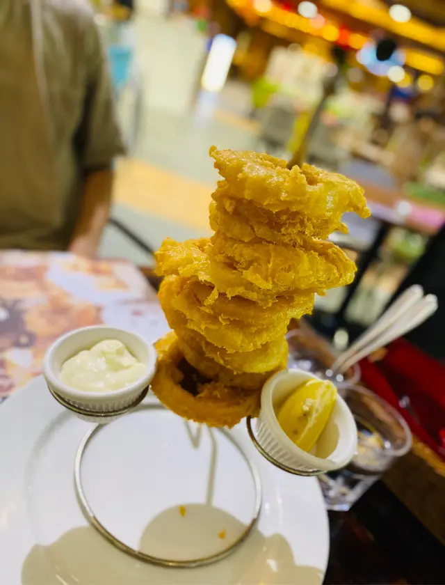 啤酒脆漿炸洋蔥圈