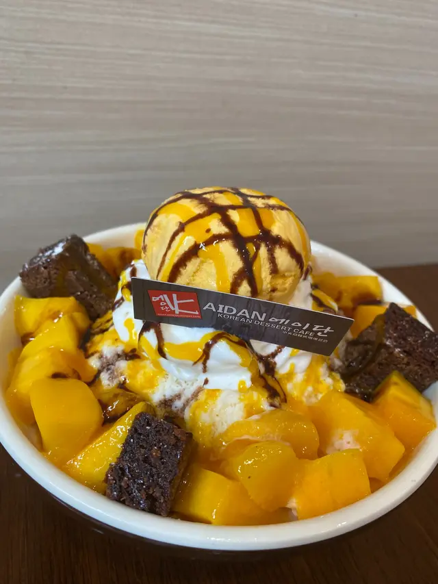 芒果布朗尼3.6牛乳雪花冰