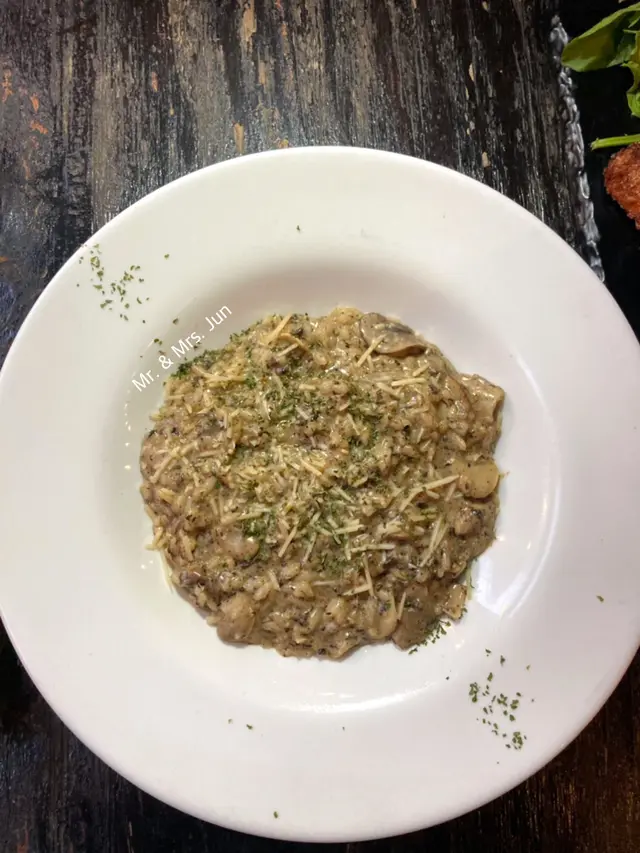 Black truffle  risotto